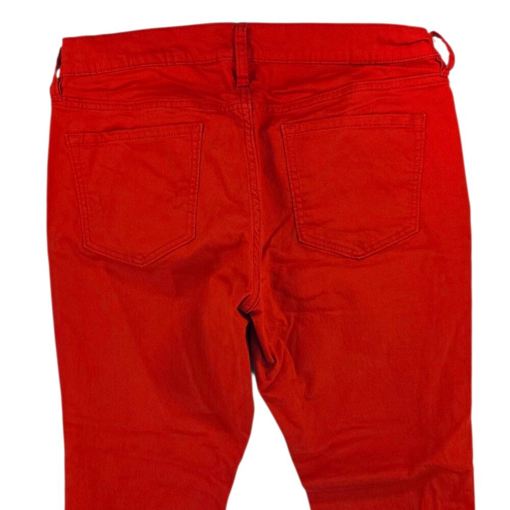 Old Navy | Bright Red-Rockstar Denim Leggings| Size 14 - Picture 4 of 5